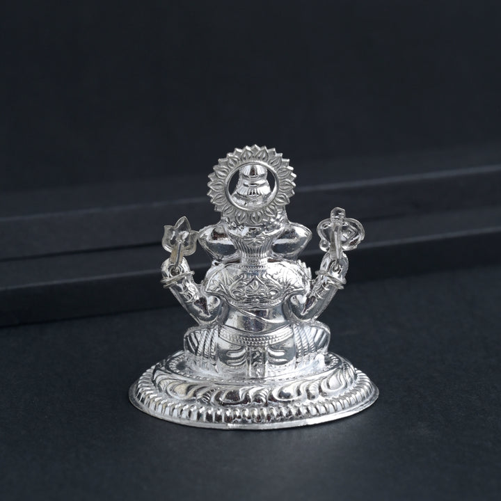 Silver Ganesh Idol image 3