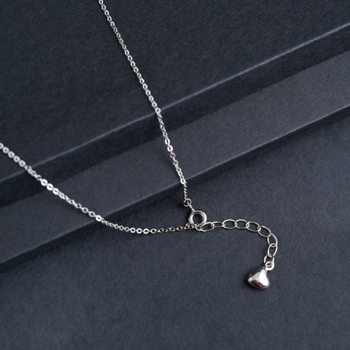 Silver Butterfly Kiss Pendant image 4