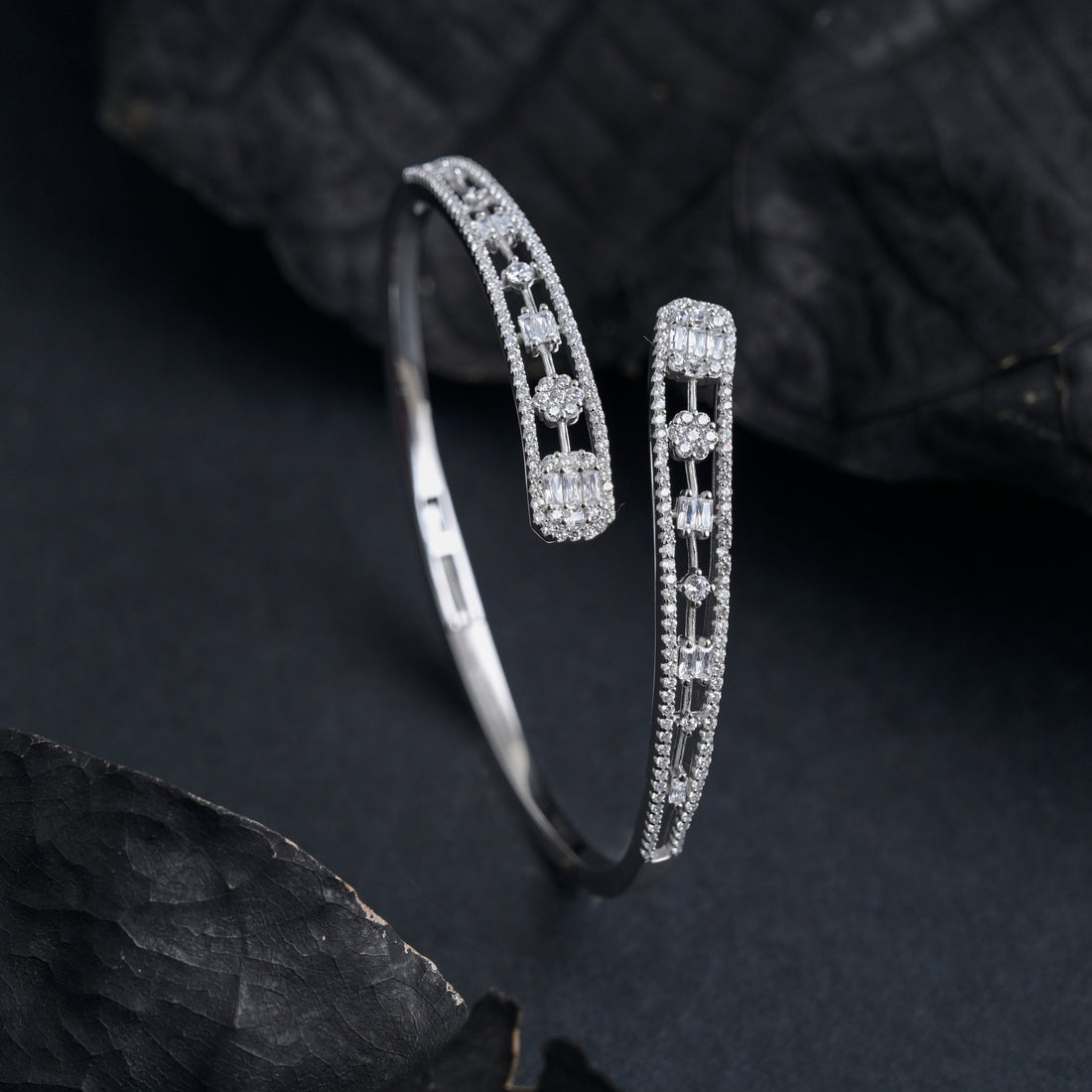 Silver Ethereal Thread Bracelet image 1