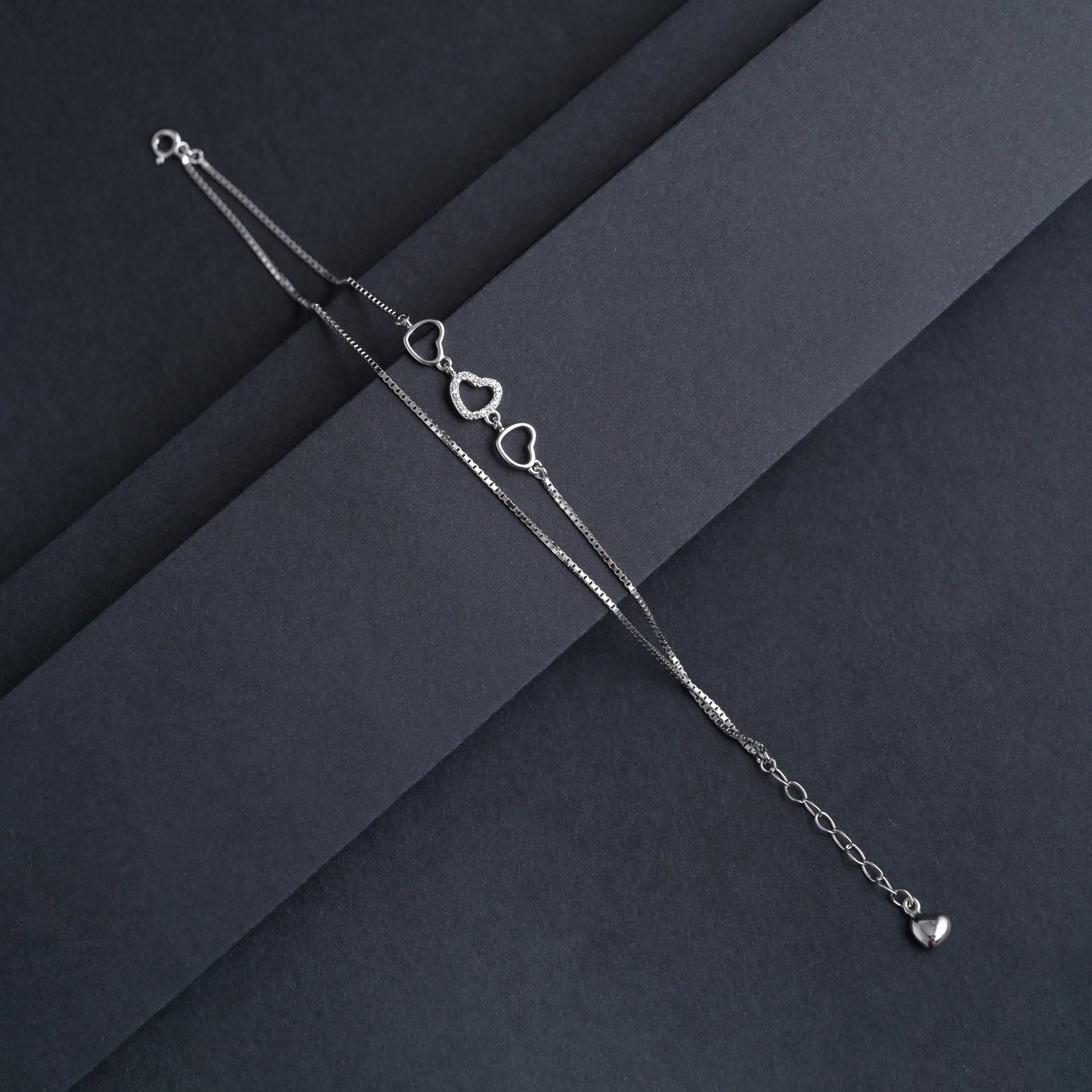 Silver Bound by Love Bracelet image 2