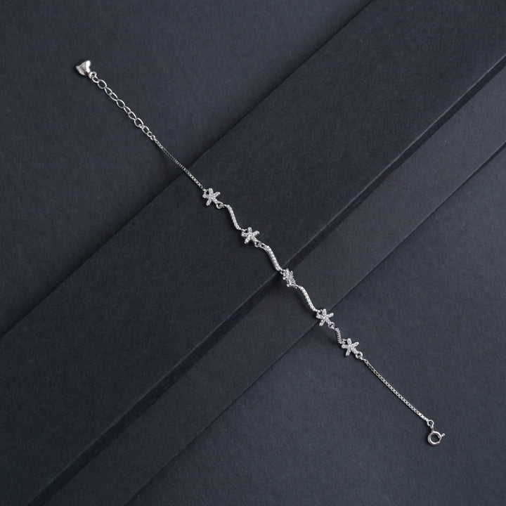 Silver Starlit Bracelet image 1