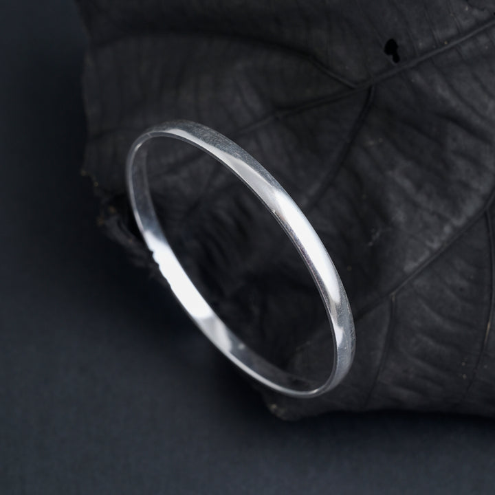 Silver Men's Punjabi Kada image 0