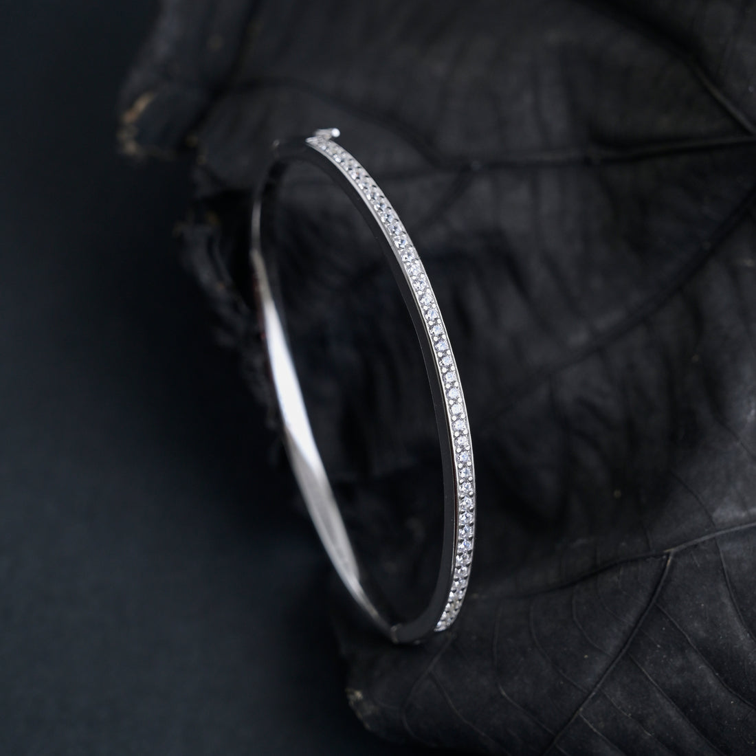 Silver Timeless Loop Bracelet image 1
