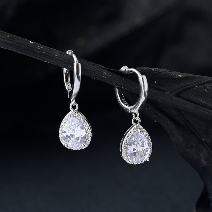 Silver Dewdrops Earrings image 4