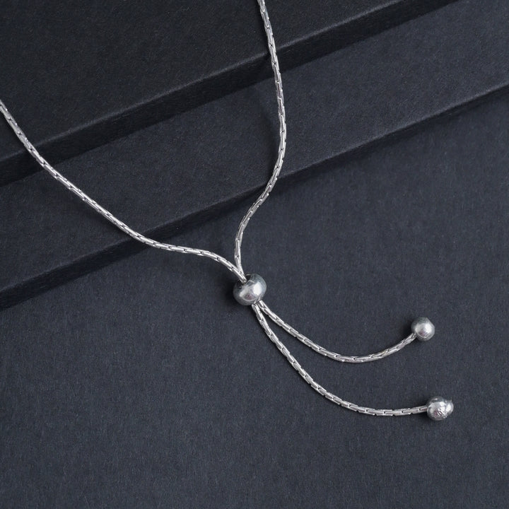 Silver Evil Eye Anklet image 3