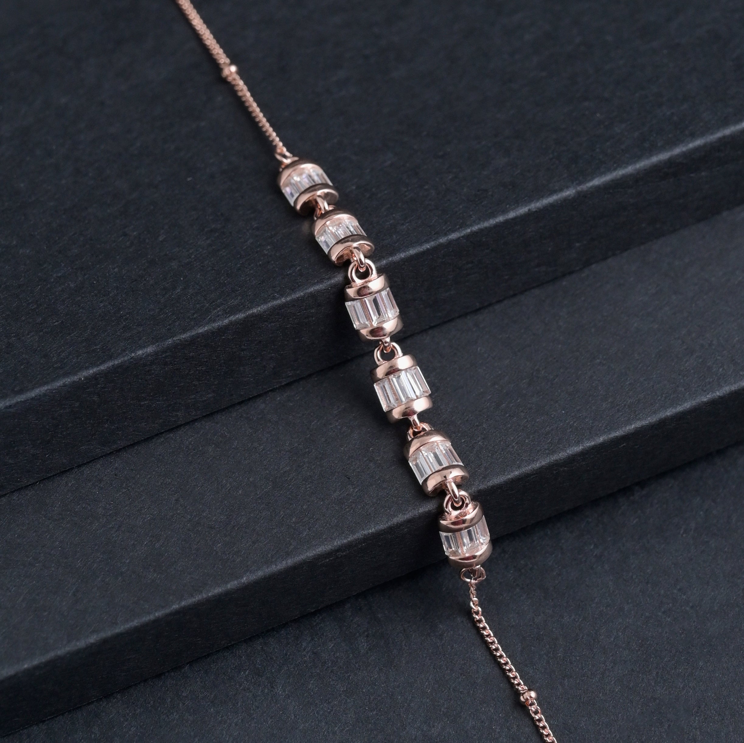 Rosegold Dewdrops Bracelet image 0