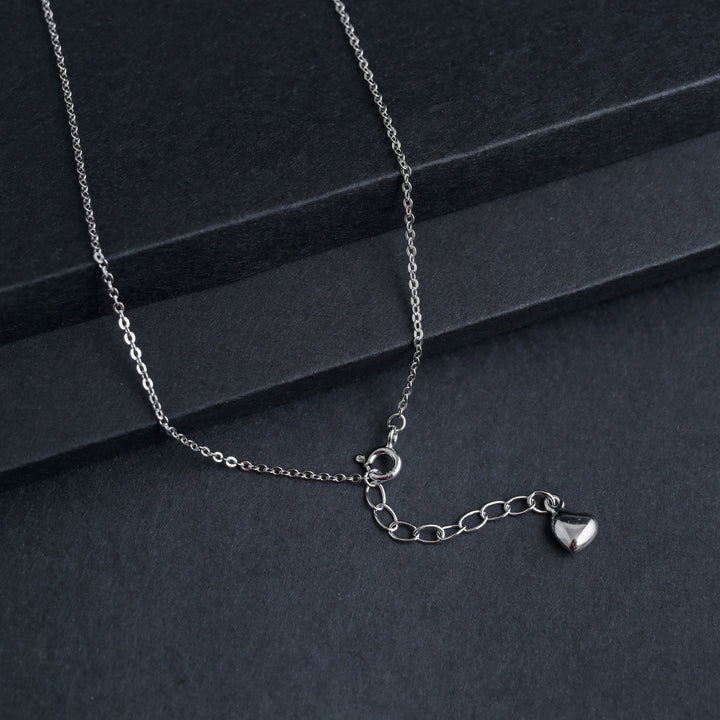 Silver Glowing Moon Pendant image 4