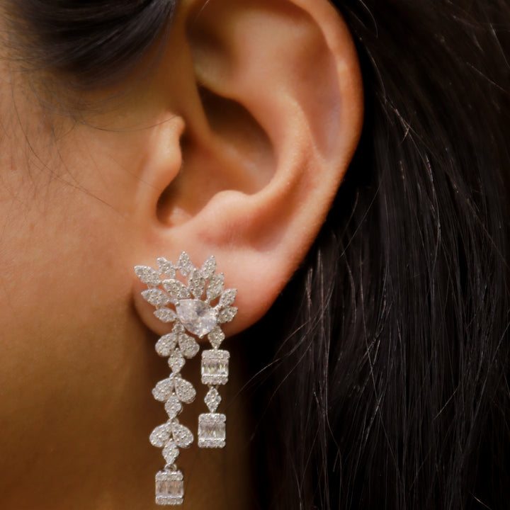 Silver Morni Earrings image 1