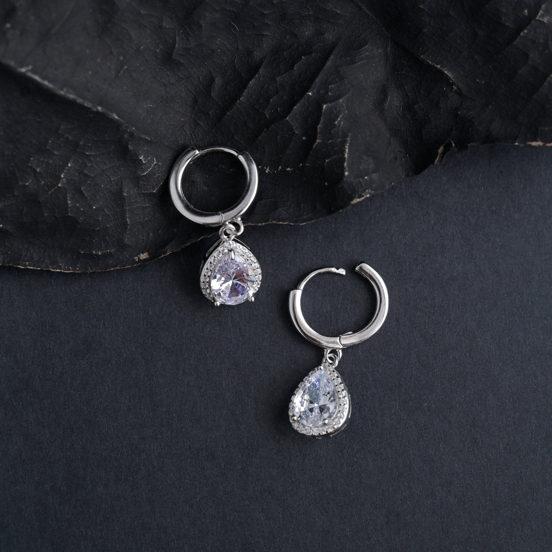 Silver Dewdrops Earrings image 3