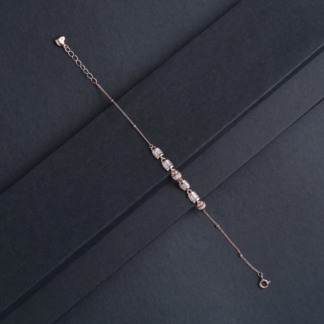 Rosegold Dewdrops Bracelet image 1
