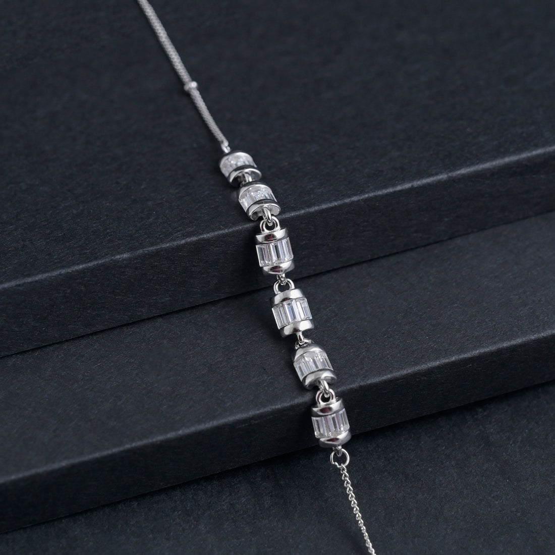 Silver Dewdrops Bracelet image 2