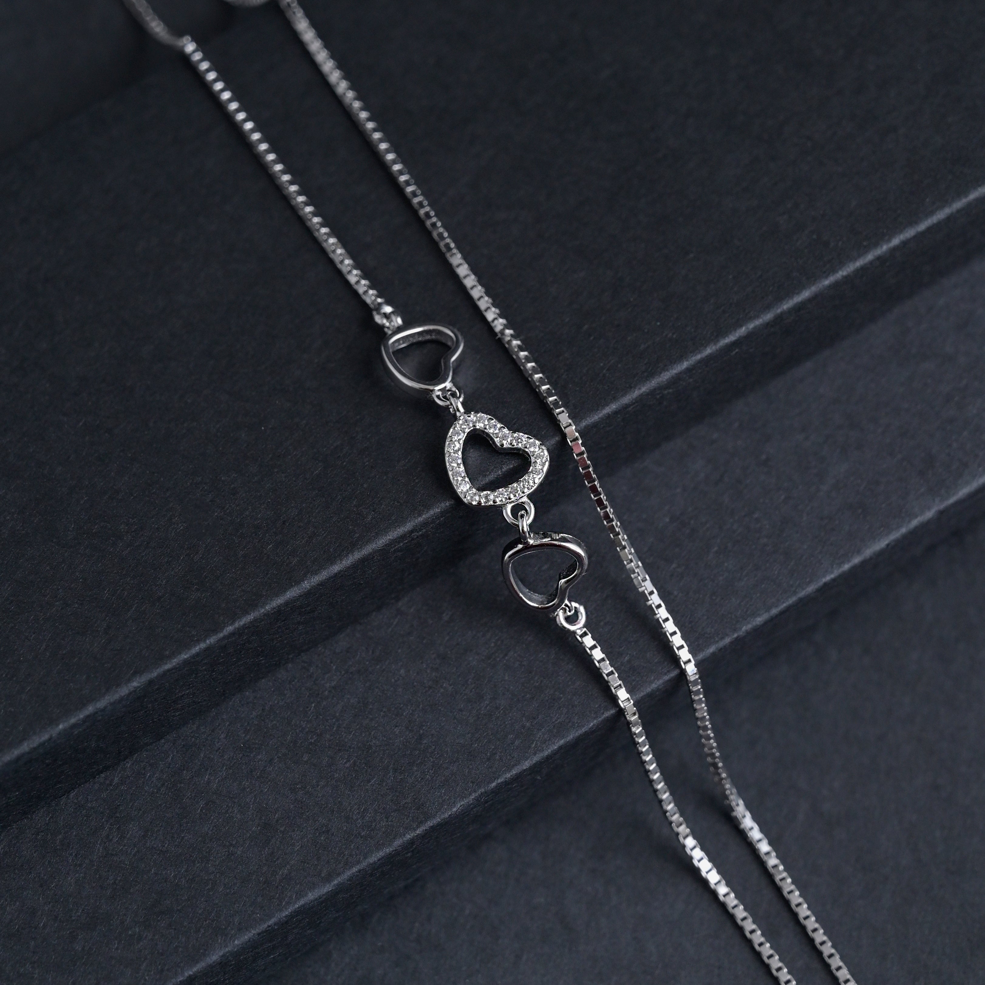 Silver Bound by Love Bracelet image 1