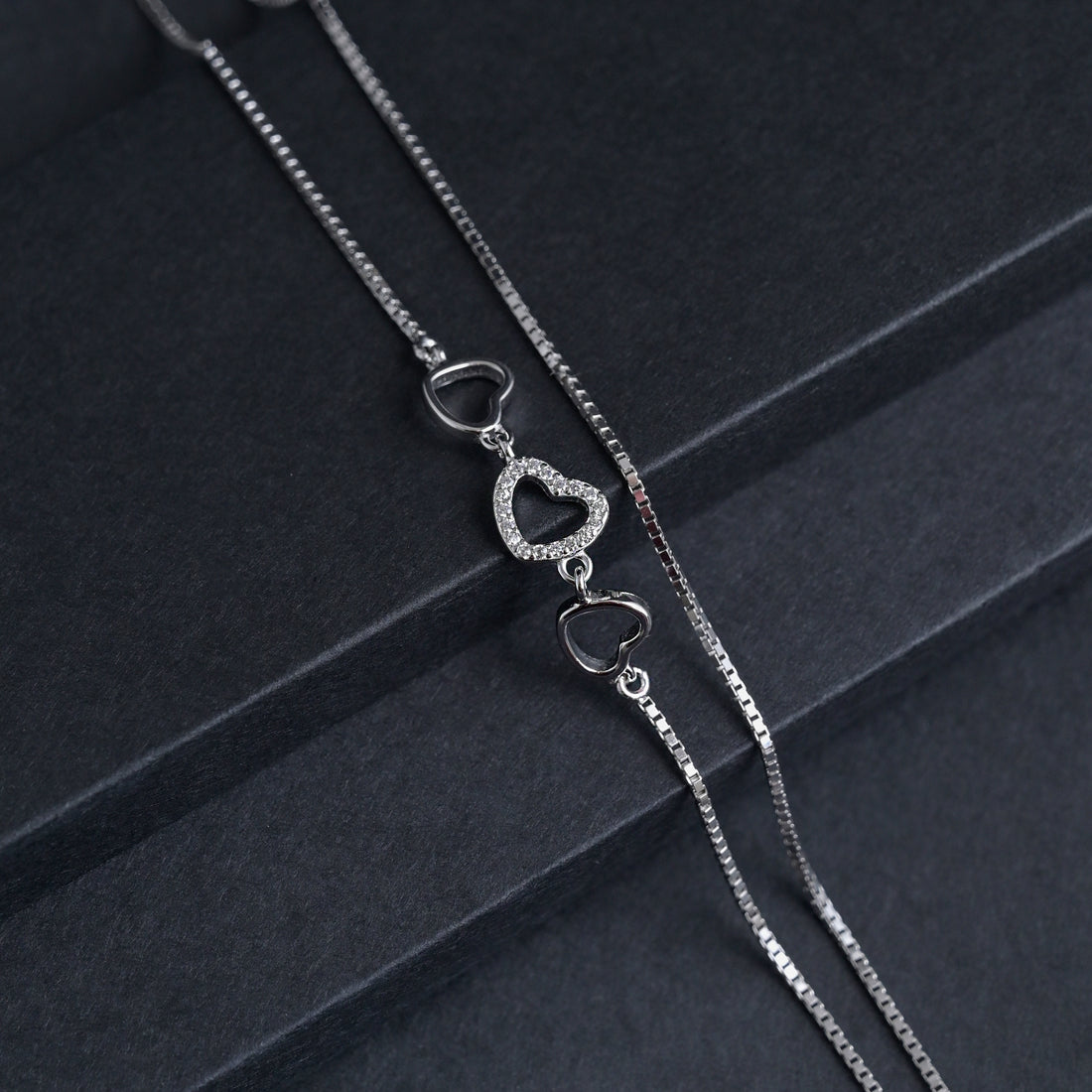 Silver Bound by Love Bracelet image 1