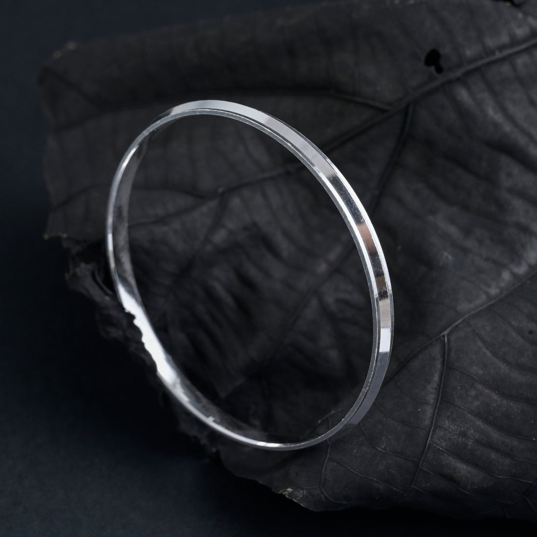 Silver Men's Punjabi Kada image 2