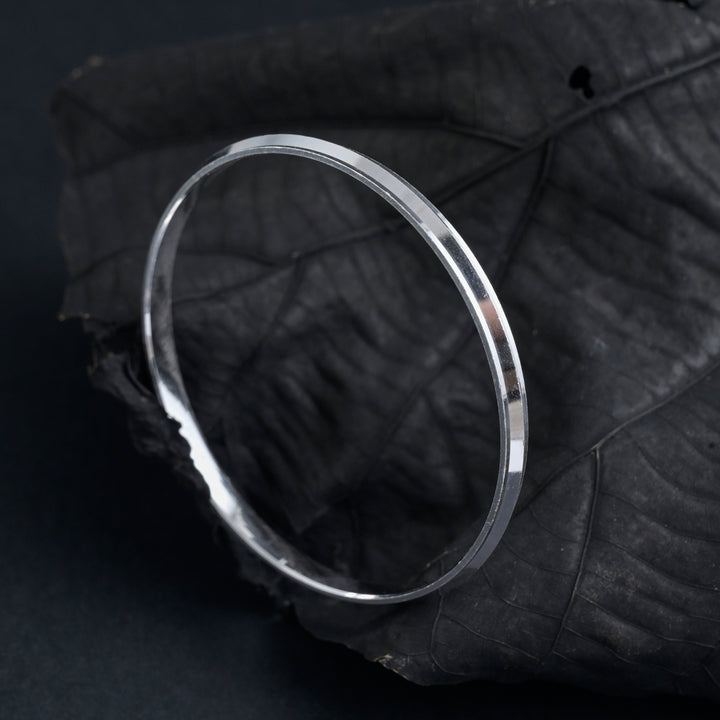 Silver Men's Punjabi Kada image 2