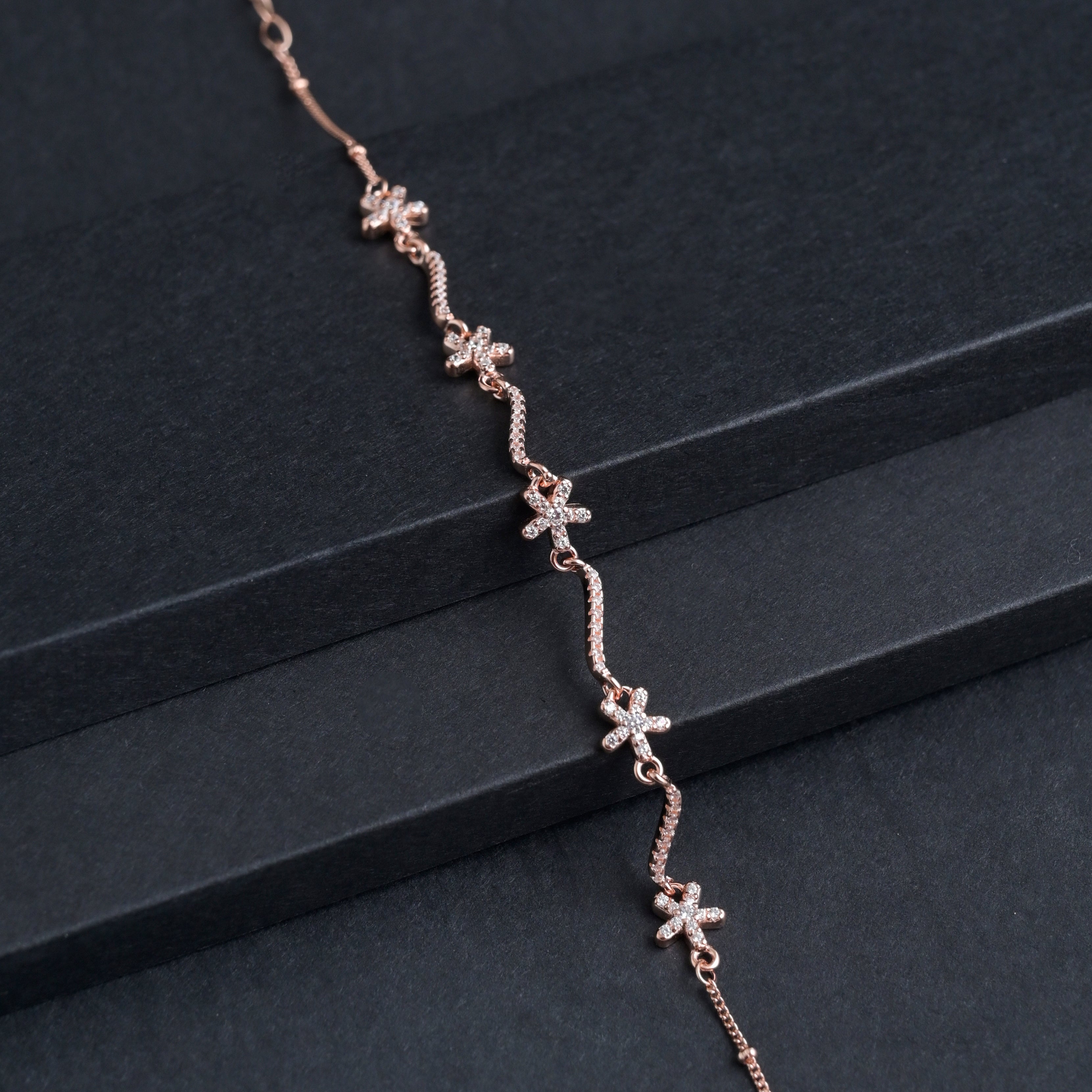 Rosegold Starlit Bracelet image 2