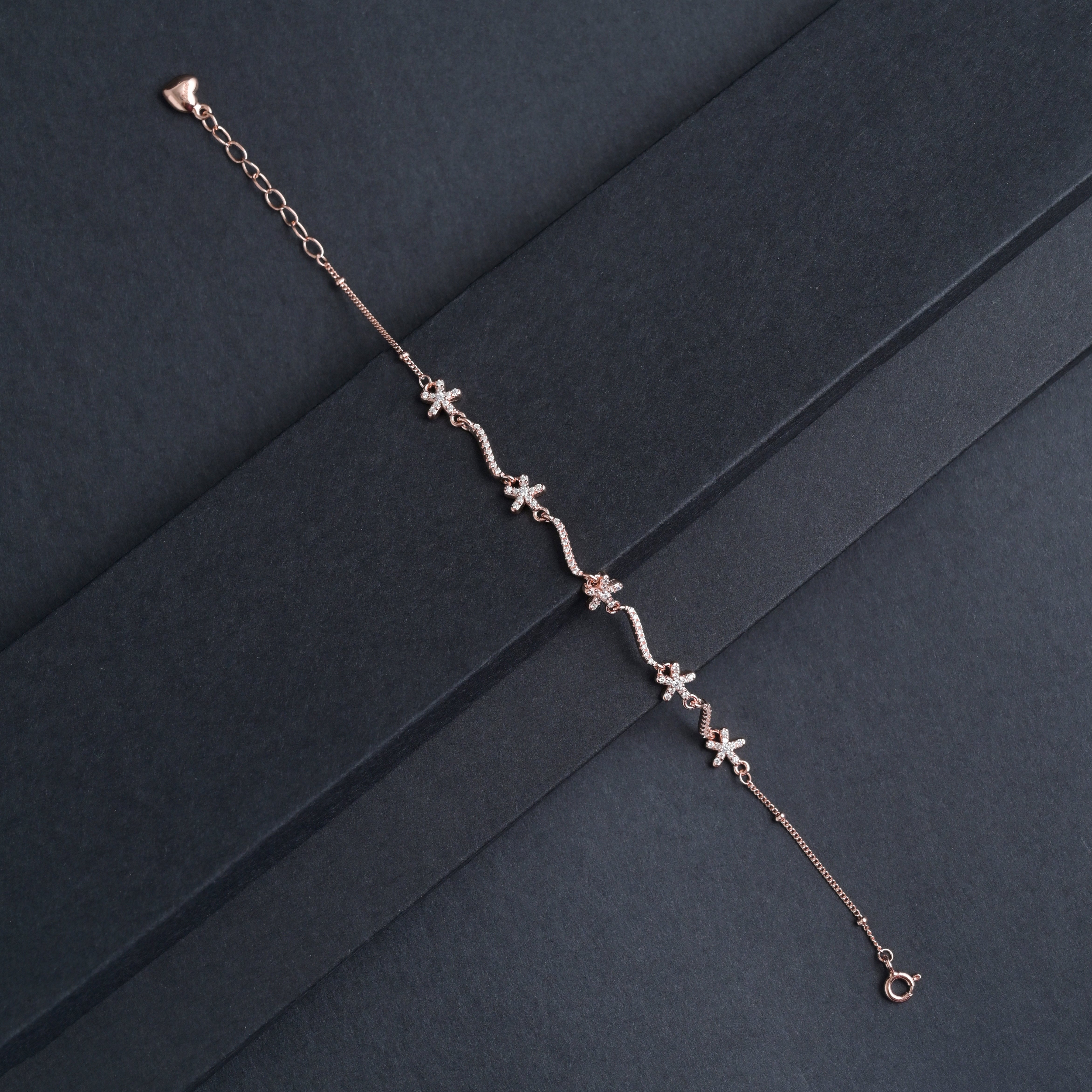 Rosegold Starlit Bracelet image 1