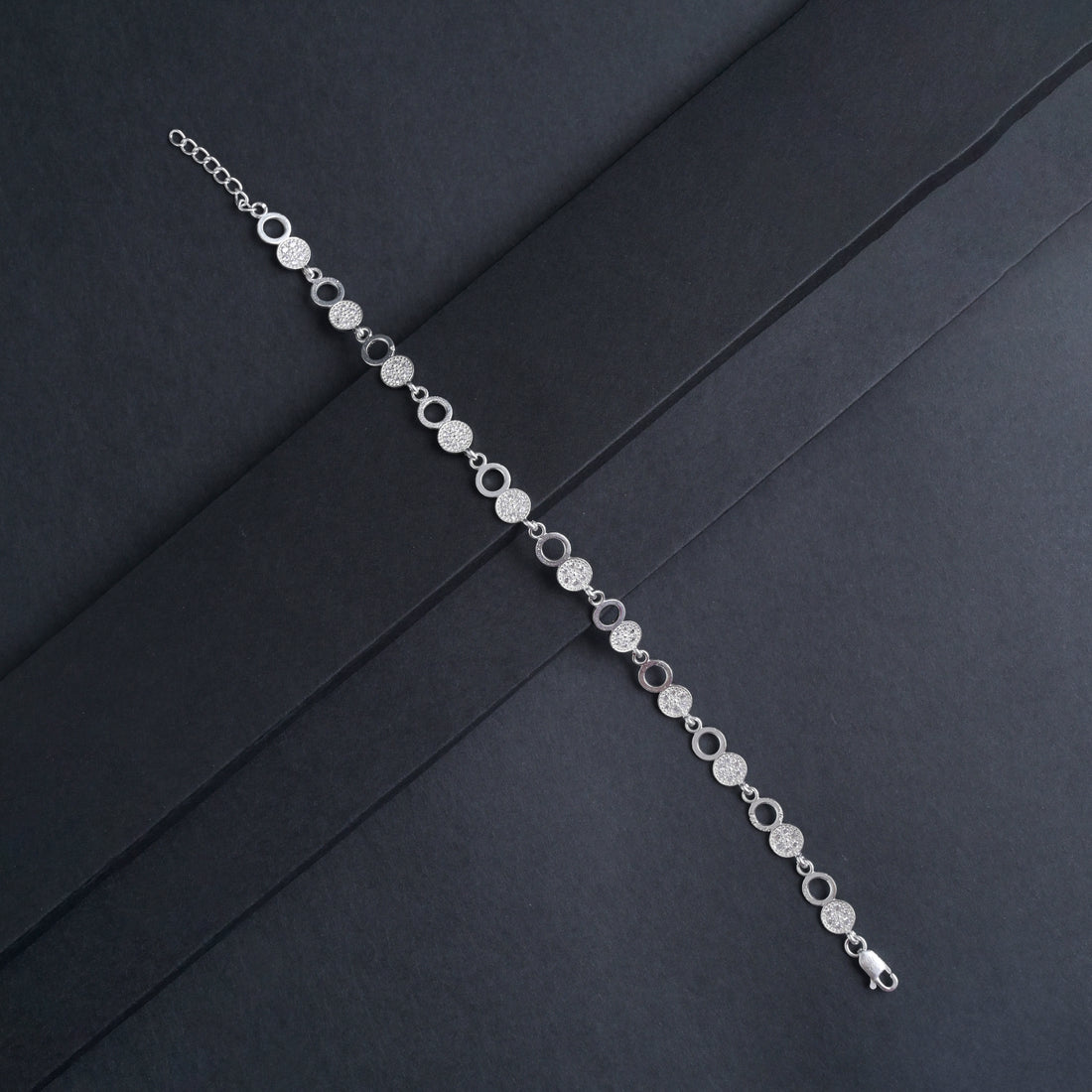 Silver Moonlit Anklet image 2