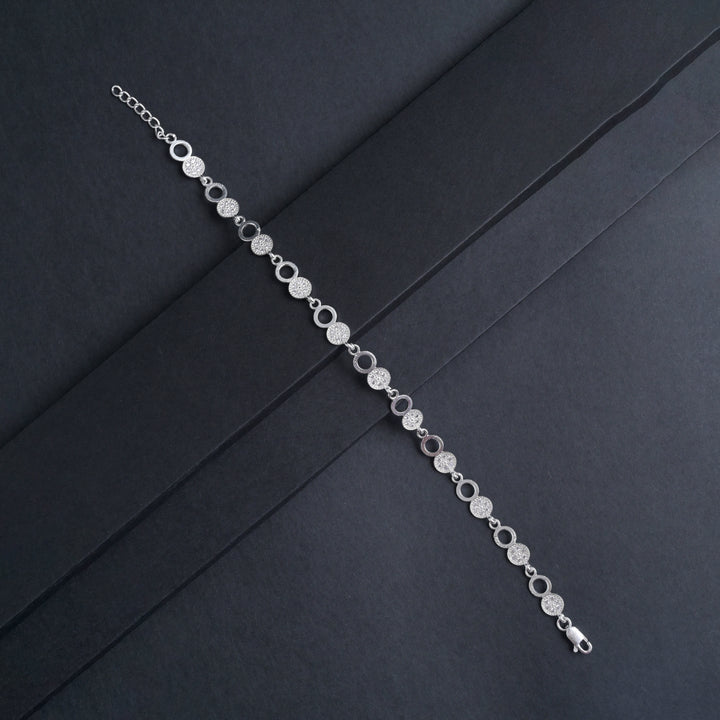 Silver Moonlit Anklet image 2