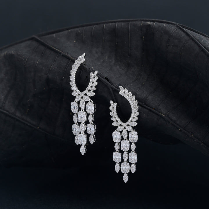 Silver Princess Earrings image 3